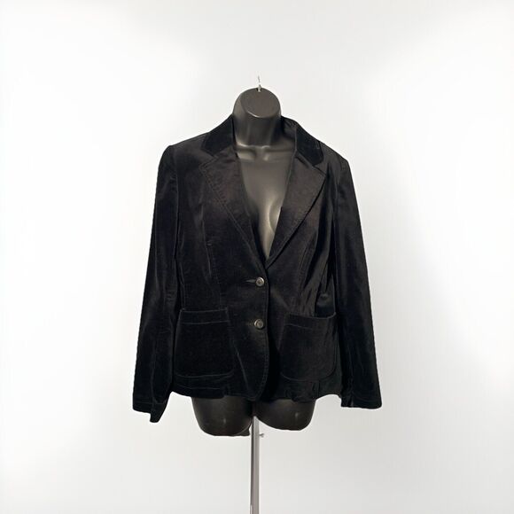 Tribal Women's Blazer Jacket Equestrian Size 6 Black - Picture 2 of 8